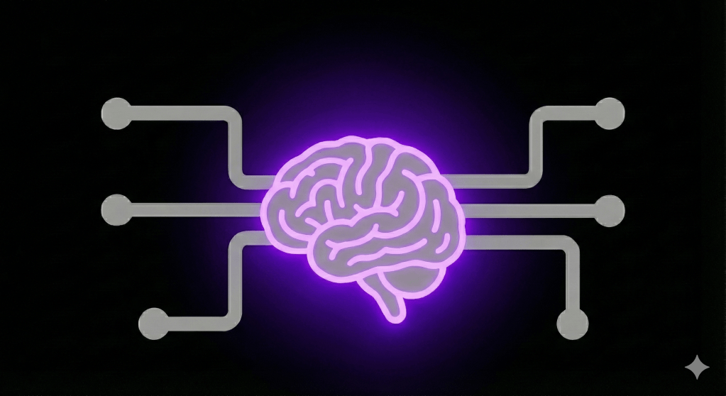 Brain and decision making symbol generated by AI (Gemini).